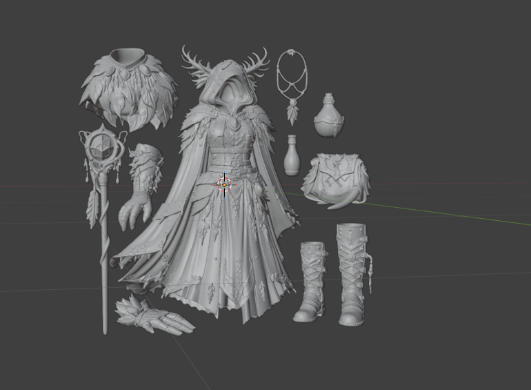 Armure de druide