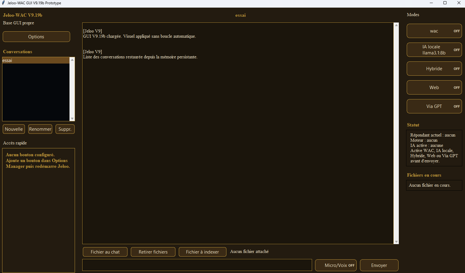 Interface Jeloo