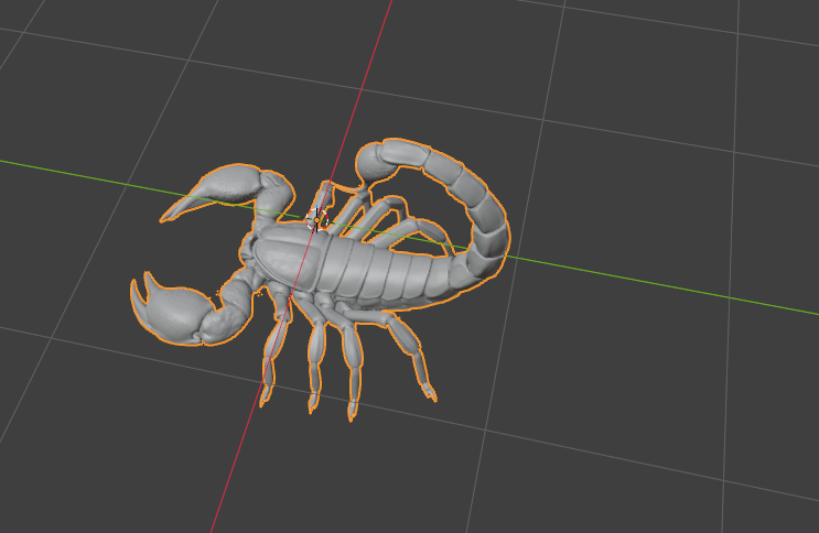 Scorpion géant du bestiaire